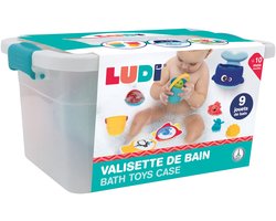 LUDI-Badkamerkoffer - Badspeelgoed in opbergkoffer