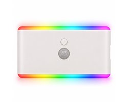 Lueas® Compacte Sensorlamp draadloos – USB-oplaadbaar – Nachtlamp Met Bewegingssensor – LED – Wandlamp
