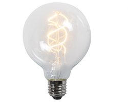 LUEDD E27 LED gedraaid filament lamp G95 helder 5W 400 lm 2200K