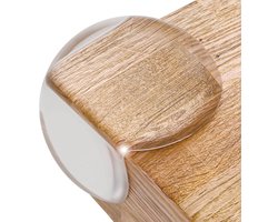 Luft Zelfklevende Hoekbeschermers 20 stuks - Transparant - Tafelhoek beschermers - Randbescherming - Stootrand - Kinderbeveiliging - Veiligheid baby, kind, peuter - Rond