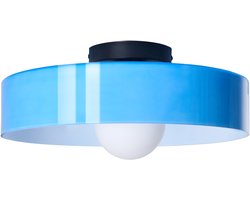 LUGUSE - Plafondlamp - Blauw - Glas