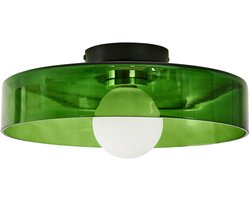 LUGUSE - Plafondlamp - Groen - Glas
