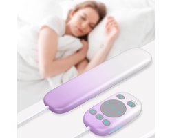 Luidspreker voor onder het kussen, Bluetooth 5.4, voorzien van een bedrade afstandsbediening en 3 timerfuncties - slaaphulpmiddel met witte ruis en 36 rustgevende slaapgeluiden, geschikt voor volwassenen en kinderen.