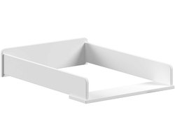 Luierplank Amori - dennenhout - wit