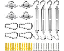 Luifel Bevestigingsset - Roestvrij staal - 44 stuks