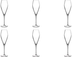 Luigi Bormioli Atelier Champagneglas Groot - 270 ml - 6 stuks