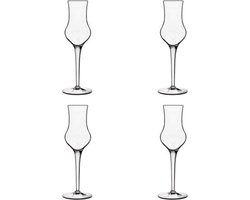 Luigi Bormioli Michelangelo - Grappaglas - 9,5cl - 4 stuks
