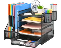 Lukana Bureau Organizer - Pennenbak en Schuiflade - Brievenbak - Bureau Accessoires - Pennenhouder