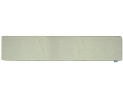 LuLu wonen – 1 Luxe Picknickbank kussen – 200 x 30 cm – 4 cm dik | Groen | 1 kussen| Waterafstotend tuinkussen