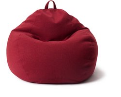 Lumaland Comfort Line Indoor Zitzak L - 80x90x50cm / 185l - Rood
