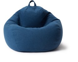 Lumaland Comfort Line Indoor Zitzak M - 70x80x50cm / 120l - Donkerblauw