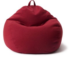 Lumaland Comfort Line Indoor Zitzak XL - 90x110x50cm / 250l - Rood