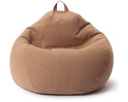 Lumaland Comfort Line Indoor Zitzak XXL - 100x120x50cm / 315l - Bruin