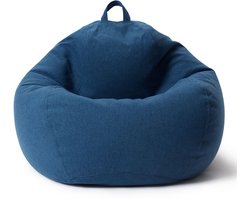 Lumaland Comfort Line Indoor Zitzak XXL - 100x120x50cm / 315l - Donkerblauw