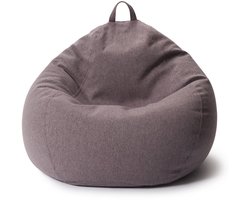 Lumaland Comfort Line Indoor Zitzak XXL - 100x120x50cm / 315l - Donkergrijs