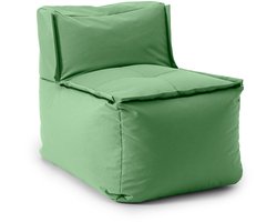 Lumaland Modulair Middendeel – Wasbare & Waterafstotende Zitzak, Indoor & Outdoor, Uitbreidbaar, 54×81×70 cm [Pastelgroen]