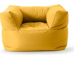 LUMALAND zitzak bank fauteuil - Combineerbaar met het modulaire systeem - 400 L - Mosterdgeel