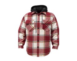 Lumber jack - Houthakkers - vest -jack-jas-shirt dikke kwaliteit flanel 1050 gram size L heerlijk warm . mooi kado
