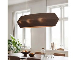 LumenXL 3-lichts kartonnen hanglamp Caryo