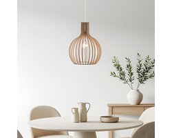LumenXL - Eetkamer Hanglamp Legno - Boho chic - Hout - E27 - Woonkamer