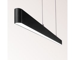 LumenXL - Minimalistische hanglamp Andre - 3-staps dimbaar - Zwart