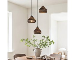 LumenXL Moderne hanglamp - karton Lumina, 3-lichts