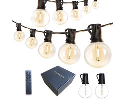 Luméor® 10M LED Lichtsnoer | 30 lampen + 2 GRATIS | Waterdicht IP44 | Energiezuinig & Weerbestendig | Prikkabel | Tuinverlichting | Sfeerverlichting | Kerstverlichting | Voor Buiten en binnen