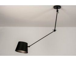 Lumidora Hanglamp 73759 - CANNES - E27 - Zwart - Metaal
