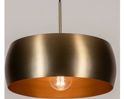 Lumidora Hanglamp 74201 - ZWEEDS - E27 - Goud - Messing (kleur) - Metaal - ⌀ 45 cm