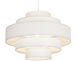 Lumidora Hanglamp 75335 - POLIGNANO - E27 - Wit - Metaal - ⌀ 52 cm