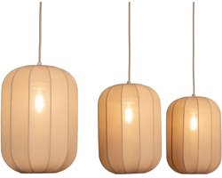 Lumidora Hanglamp 75735 - TACK - 3 Lichts - E27 - Taupe - Metaal