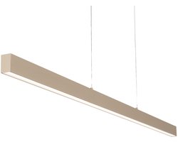 Lumidora Hanglamp 75765 - ALFIE - 2 Lichts - Ingebouwd LED - 24.0 Watt - 2400 Lumen - 6500 Kelvin - Taupe - Metaal - Met dimmer