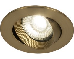 Lumidora Inbouwspot 74846 - DALLAS - GU10 - Goud - Messing (kleur) - Metaal - ⌀ 8.5 cm