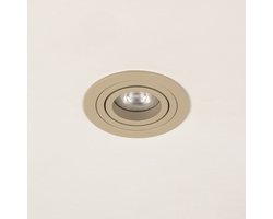 Lumidora Inbouwspot 75516 - AURORA - GU10 - Beige - Zand - Aluminium - ⌀ 9.3 cm