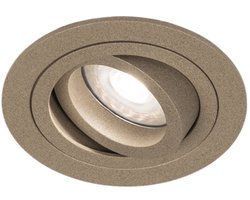 Lumidora Inbouwspot 75716 - AURORA - GU10 - Taupe - Aluminium - ⌀ 9.3 cm