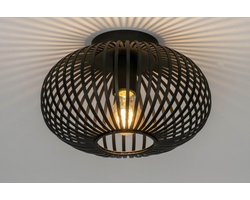 Lumidora Plafondlamp 73295 - Plafonniere - FELIX - E27 - Zwart - Metaal - ⌀ 30 cm