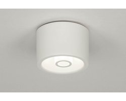 Lumidora Plafondlamp 73354 - Plafonniere - VITI - G9 - Wit - Metaal - Buitenlamp - Badkamerlamp - IP44 - ⌀ 12 cm