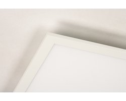 Lumidora Plafondlamp 74233 - Plafonniere - PULA - Ingebouwd LED - 15.0 Watt - 1500 Lumen - 6500 Kelvin - Wit - Kunststof - Met dimmer - Badkamerlamp