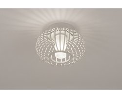 Lumidora Plafondlamp 74286 - Plafonniere - SAVANNAH - G9 - Wit - IJzer - Badkamerlamp - IP44 - ⌀ 18 cm