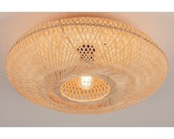 Lumidora Plafondlamp 74515 - Plafonniere - JOAH - E27 - Naturel - Riet - ⌀ 50 cm