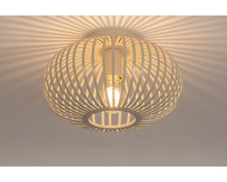 Lumidora Plafondlamp 74559 - Plafonniere - FELIX - E27 - Beige - Zand - Metaal - ⌀ 30 cm