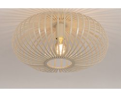 Lumidora Plafondlamp 74560 - E27 - Beige - Zand - Metaal - ⌀ 39 cm