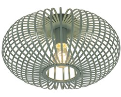 Lumidora Plafondlamp 74927 - Plafonniere - FELIX - E27 - Groen - Metaal - ⌀ 39 cm