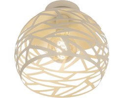 Lumidora Plafondlamp 75040 - Plafonniere - CELES - E27 - Beige - Metaal - ⌀ 30 cm