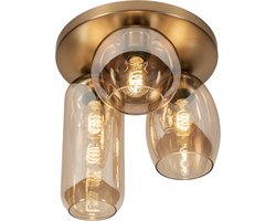 Lumidora Plafondlamp 75135 - Plafonniere - NAPELS - 3 Lichts - E27 - Goud - Geel - Messing (kleur) - Metaal - ⌀ 37 cm