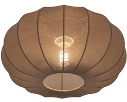 Lumidora Plafondlamp 75602 - Plafonniere - TACK - E27 - Bruin - Textiel - ⌀ 38 cm