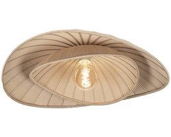 Lumidora Plafondlamp 75616 - Plafonniere - FABRIANO - E27 - Taupe - Textiel