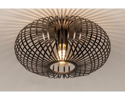Lumidora Plafondlamp 75858 - Plafonniere - FELIX - E27 - Bruin-brons - Bruin - IJzer - ⌀ 39 cm