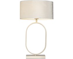 Lumidora Tafellamp 31595 - WENEN3 - E27 - Beige - Creme - Zand - Metaal