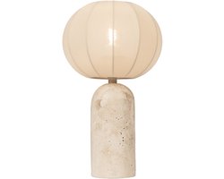 Lumidora Tafellamp 75612 - TACK TL - E27 - Beige - Zand - Textiel